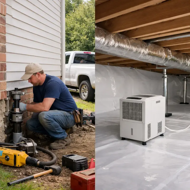 Crawl Space Encapsulation Plainfield