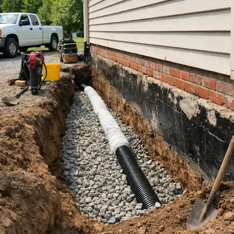 French Drain Plainfield