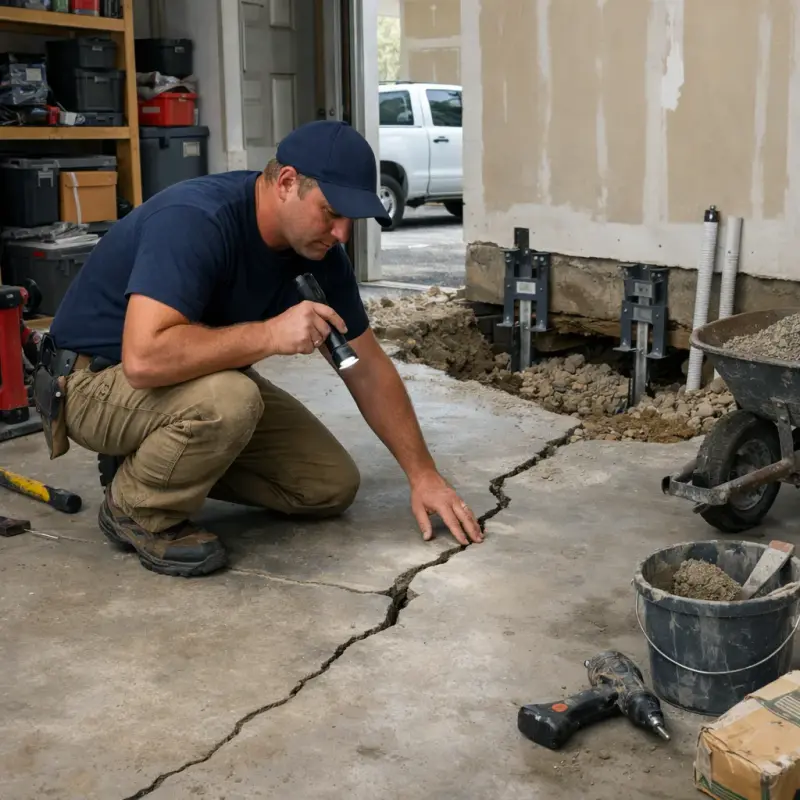 Slab Foundation Repair Plainfield